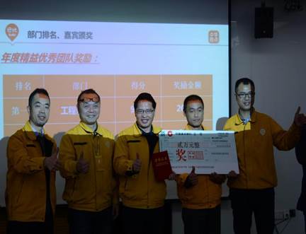 热烈祝贺“永信贵宾会2018年精益年终总结暨表彰大会”隆重召开